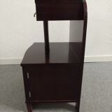 Art Deco mahogany bedside table