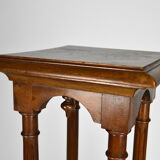 Large Neo-Gothic walnut harness, France, 19th