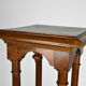 Large Neo-Gothic walnut harness, France, 19th