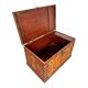 Afghan dowry chest in painted wood