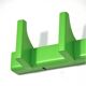 Wall-mounted coat rack in solid wood