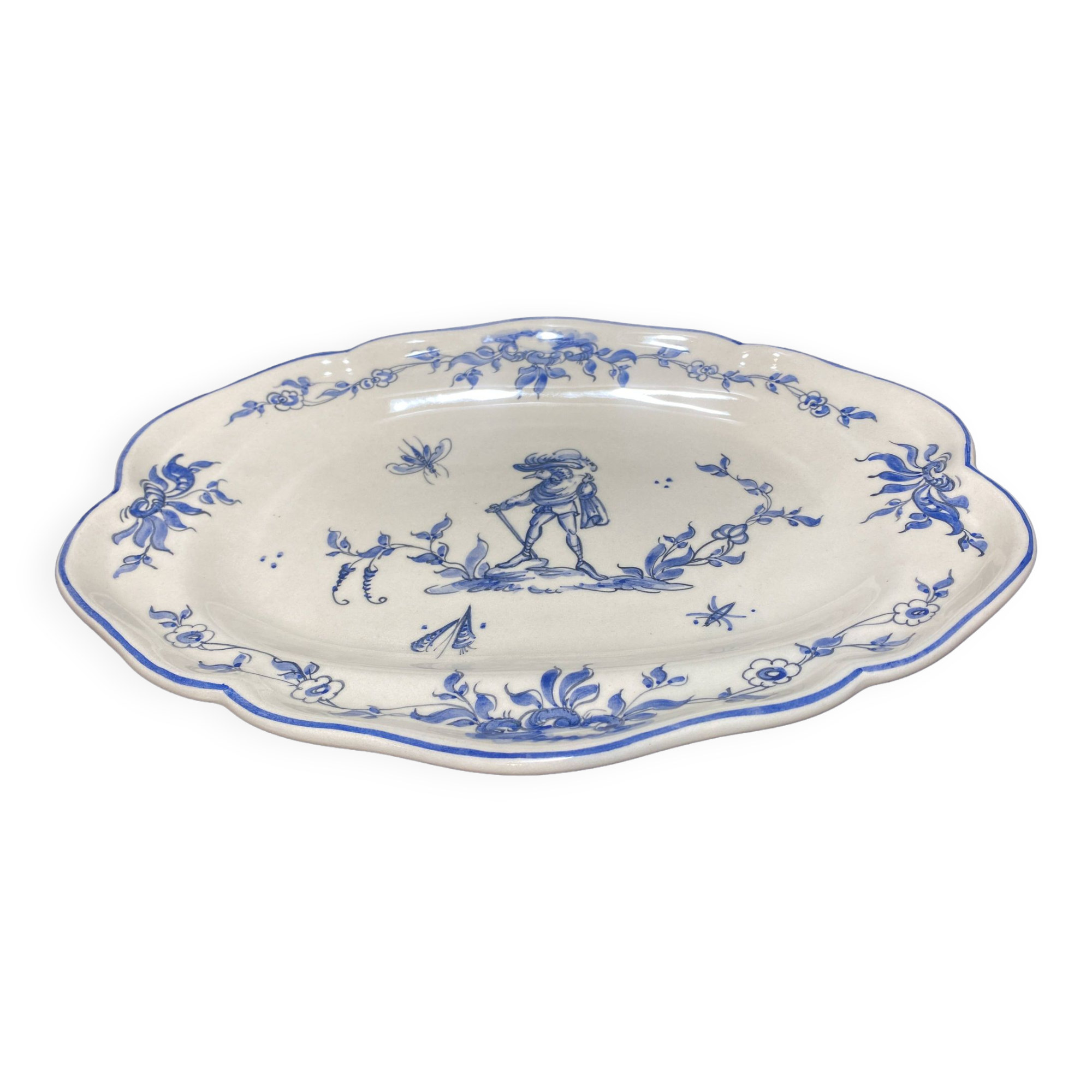 Decorative ceramic dish