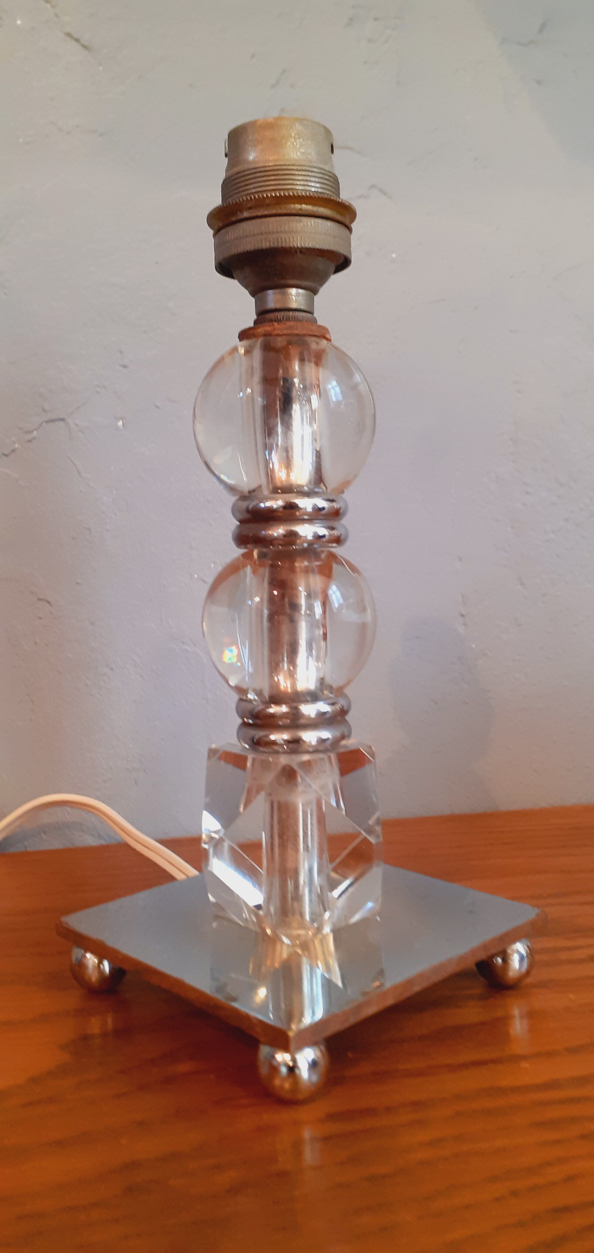 Pied de lampe 1930-40 art déco