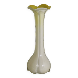 Vase vintage jaune