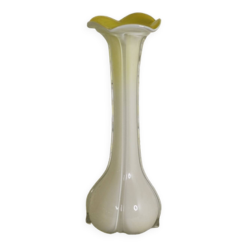 Vintage yellow vase
