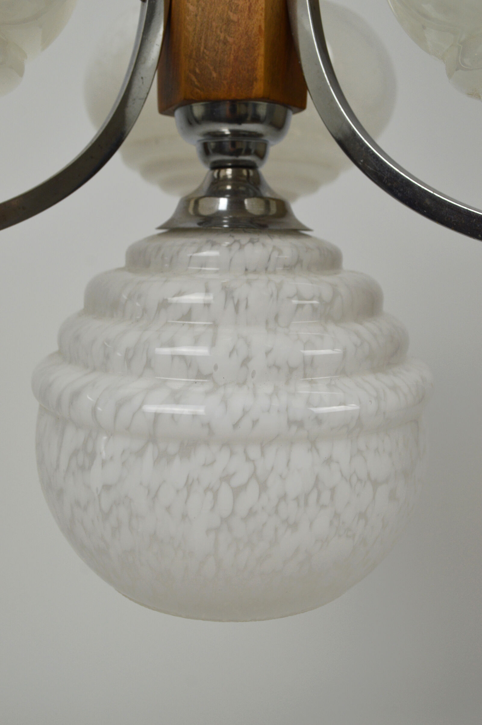 Art deco modernist chandelier, 1940