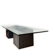 Table basse en verre