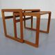 Danish Teak Nesting Tables from Korup Stolefabrik, 1960s, Set of 2