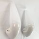 Pair of Art Deco ceramic wall lights by S.Bernadotte