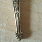 Old hand mirror beveled glass