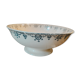 Old bowl in pedestic tiles