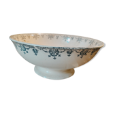 Old bowl in pedestic tiles