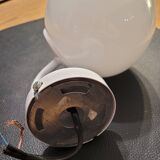 Opaline globe wall light