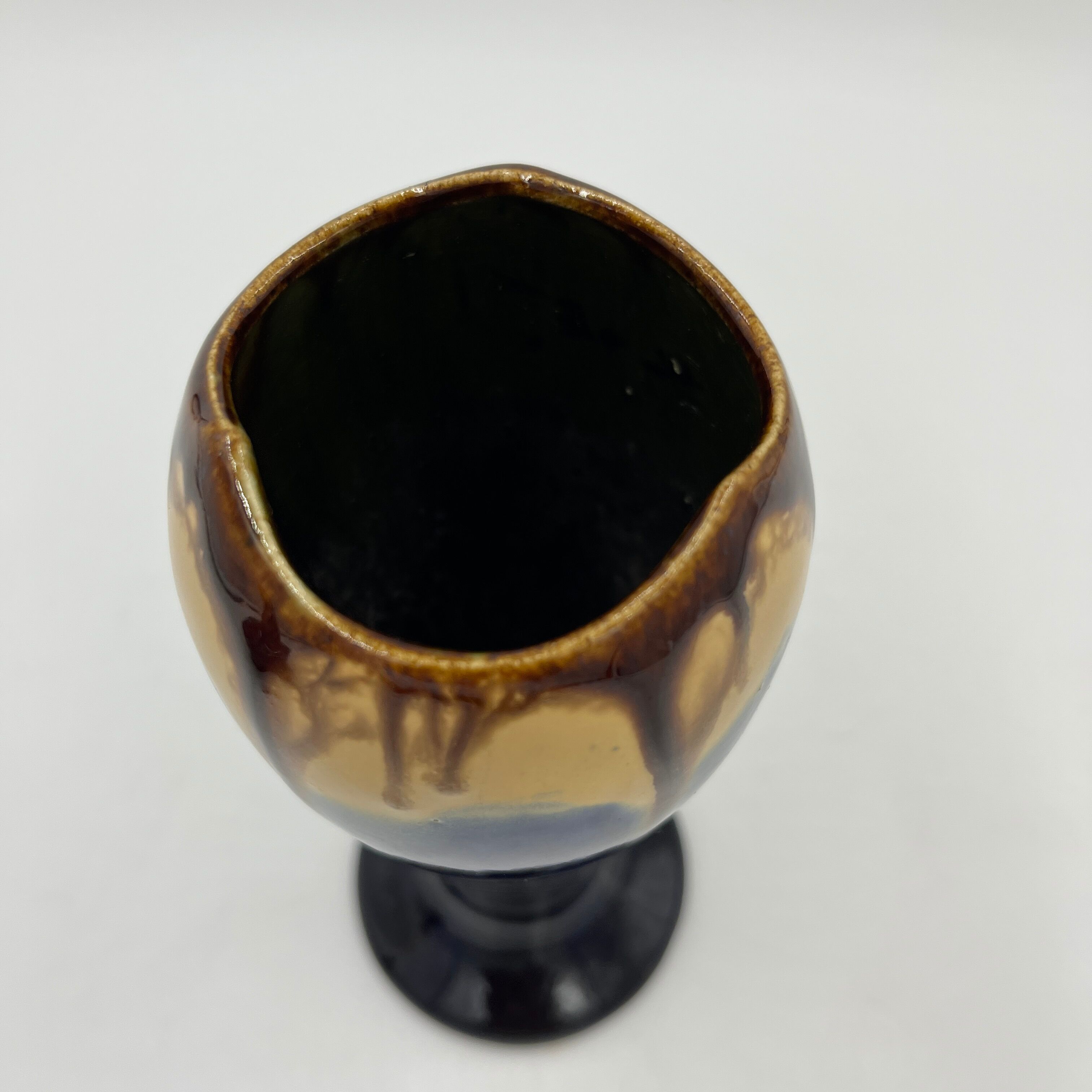 Duo of vases in Thulin earthenware