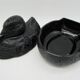 Duck candy box vintage molded glass