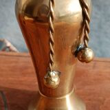 Vintage brass vase