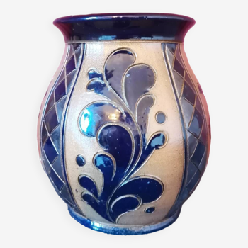 Blue Alsace vase