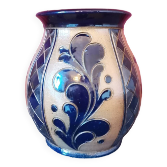 Blue Alsace vase
