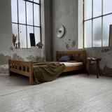 Maison Regain solid double bed 140 cm