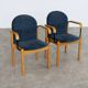 Chaises vintage | fauteuils | kinnarps | suède