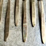 6 gilded bronze starter forks