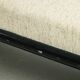 French sofa from the 19th century in Empire style with detailed armrests