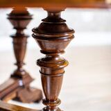Antique Walnut Center Table, 1890s