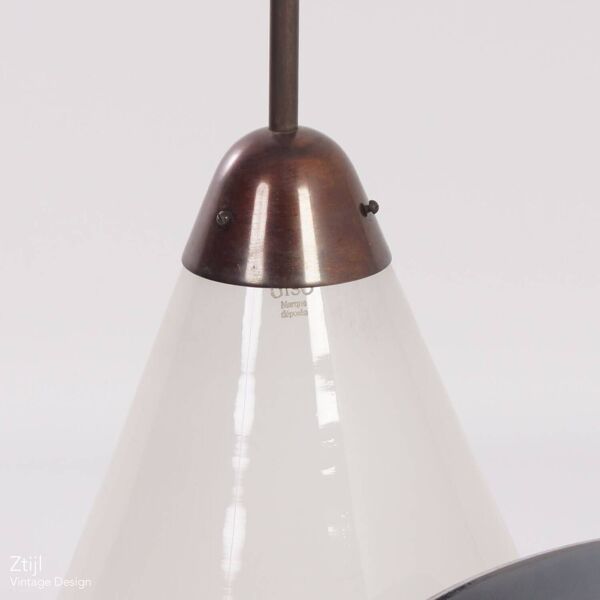 Lampes à suspension Giso par WH Gispen pour Gispen, années 1930   Très Grand Objet Unique