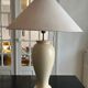 Lunéville earthenware lamp