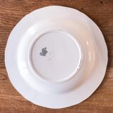 Set of 4 half-hollow Gien plates