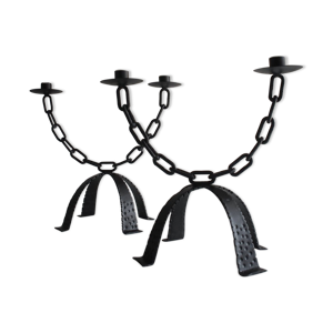 paire de chandeliers