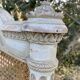 Bed Louis XVI patinated wood and cannage 140/190