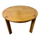 Ancienne table a rallonges en orme massif des années 70/80 design maison regain vintage