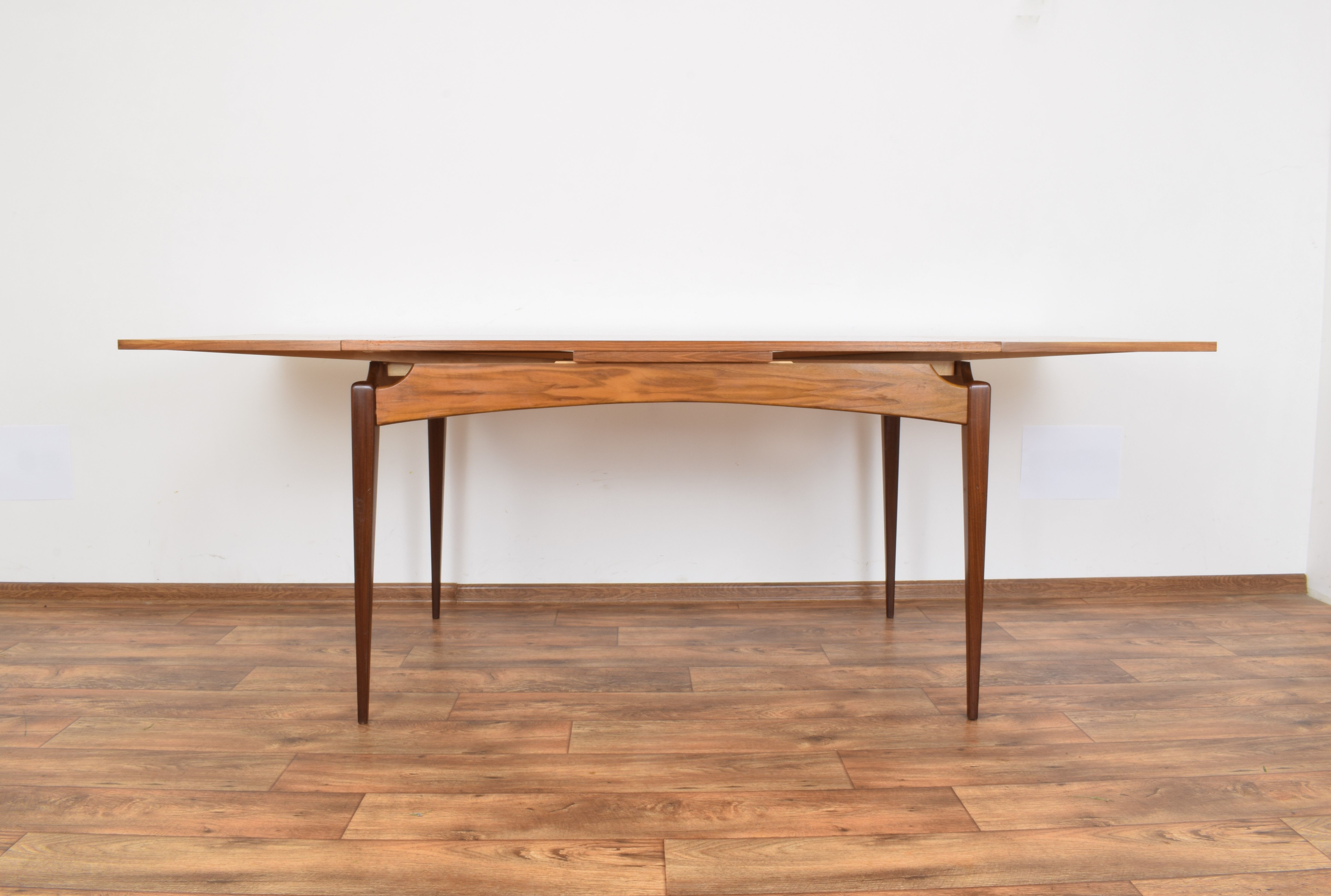 Mid-century extended dining table from Hohnert, 1960s