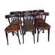 Suite de 6 chaises bistrot vintage