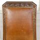 Set of 6 Art Deco carved walnut chairs, Circa 1920