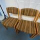 4 chaises vintage années 70
