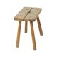 Characterful Milk Stool Solid Wood Stool Rustic