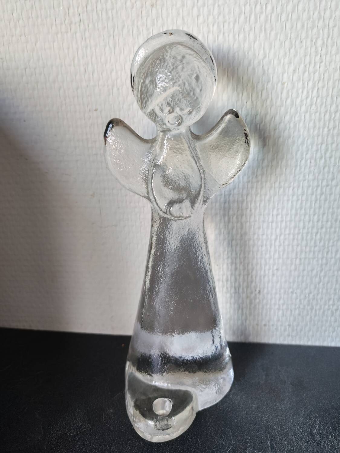 Scandinavian angel candle holder