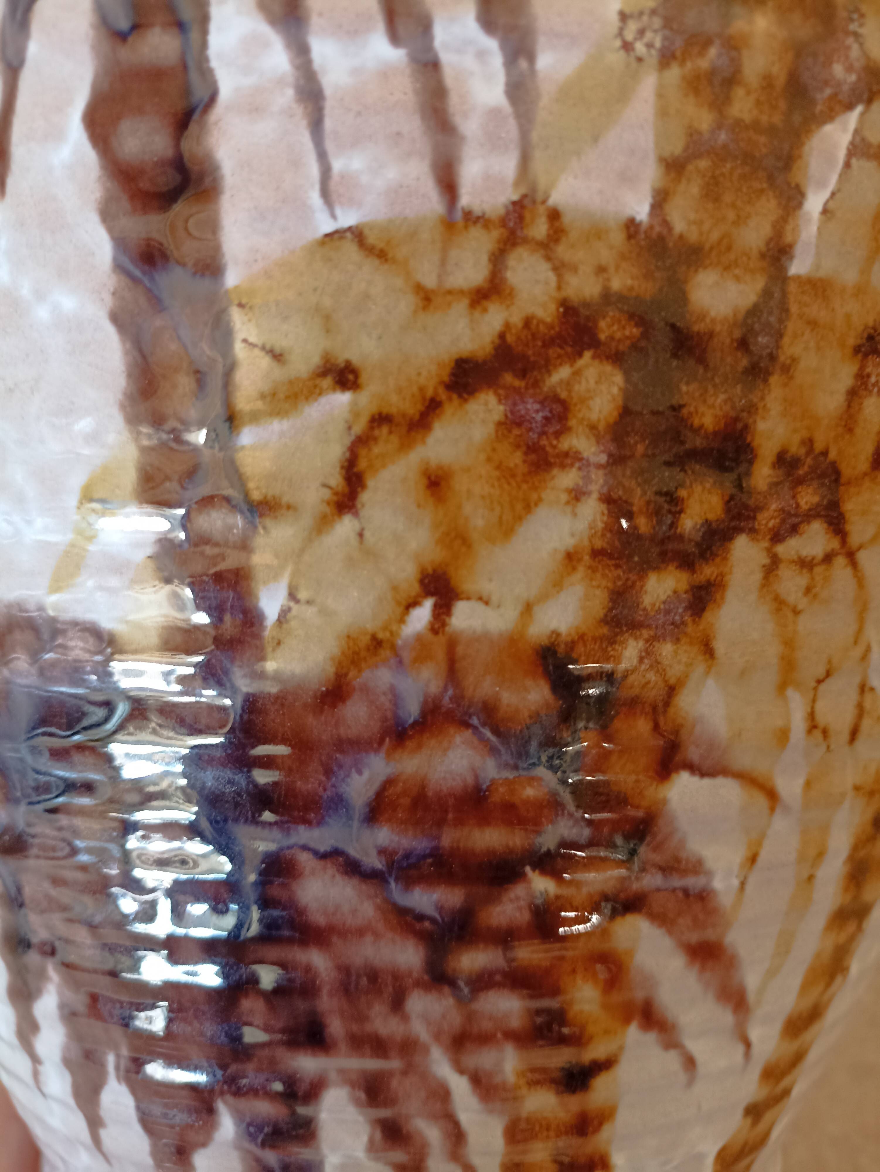 Large Fat Lava vase – Bay Keramik – West Germany – Vintage 1970s