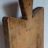 Cutting board in old solid wood