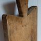 Cutting board in old solid wood