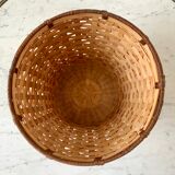 Rattan pot cover 70s