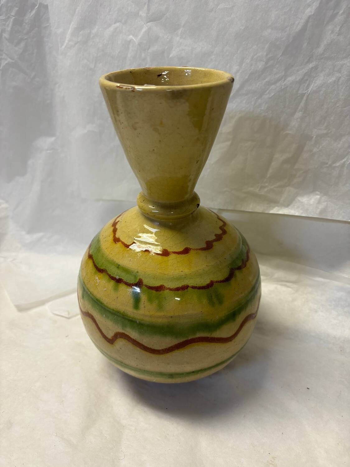 Brissard pottery vase