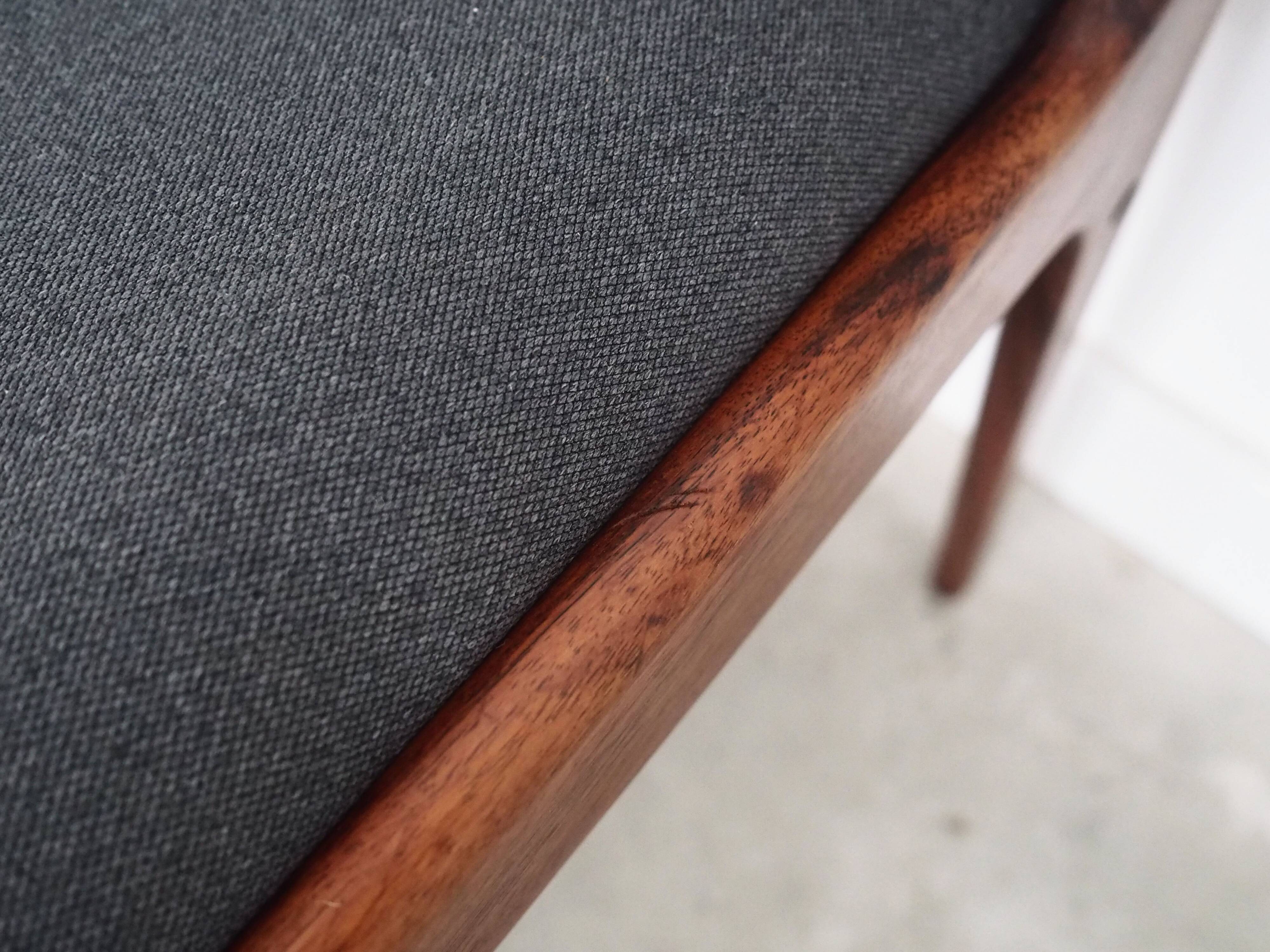 Set of six rosewood chairs, Danish design, 1960s, designer: Johannes Andersen