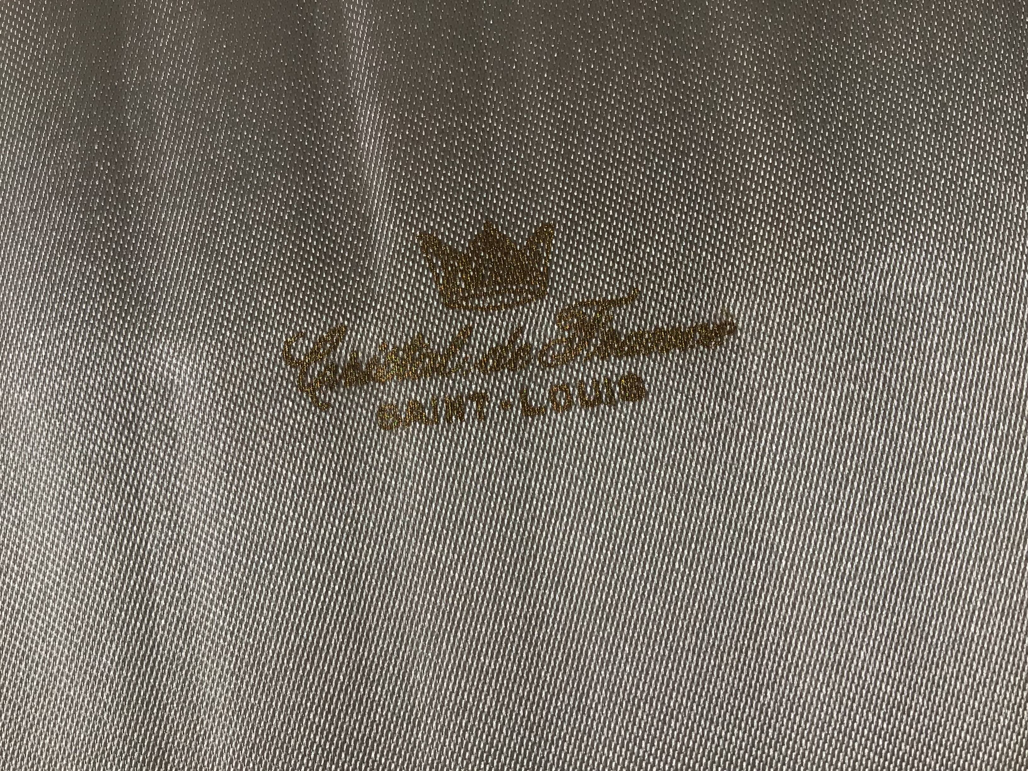 Ensemble de 12 anciens porte-couteaux en cristal à pointes de diamant
