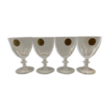 Set of 4 glasses Cristal D'Arques
