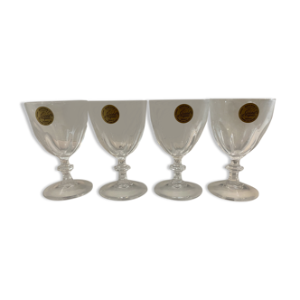 Set of 4 glasses Cristal D'Arques