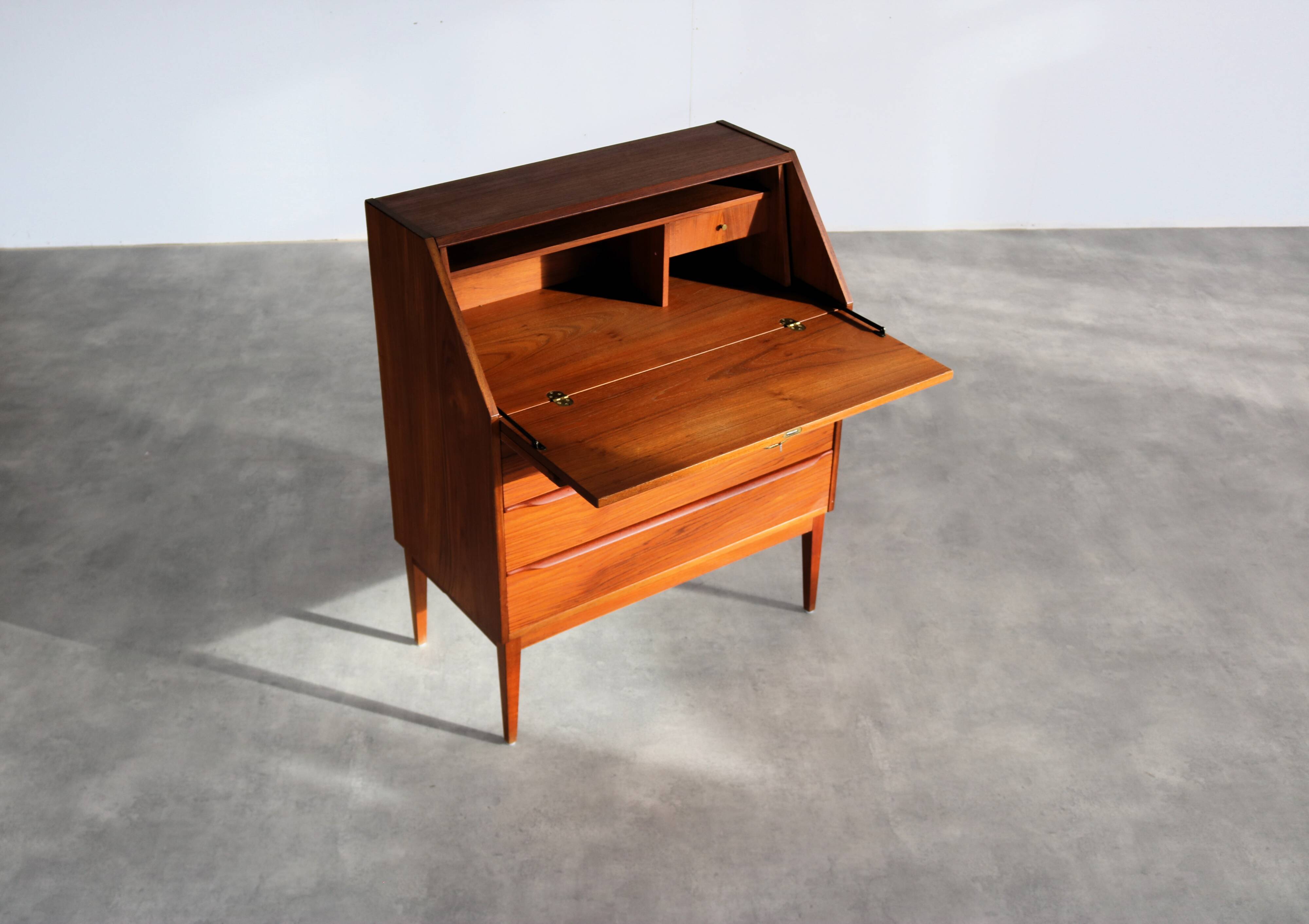 Vintage secretary | desk | teak | 60s | sweden