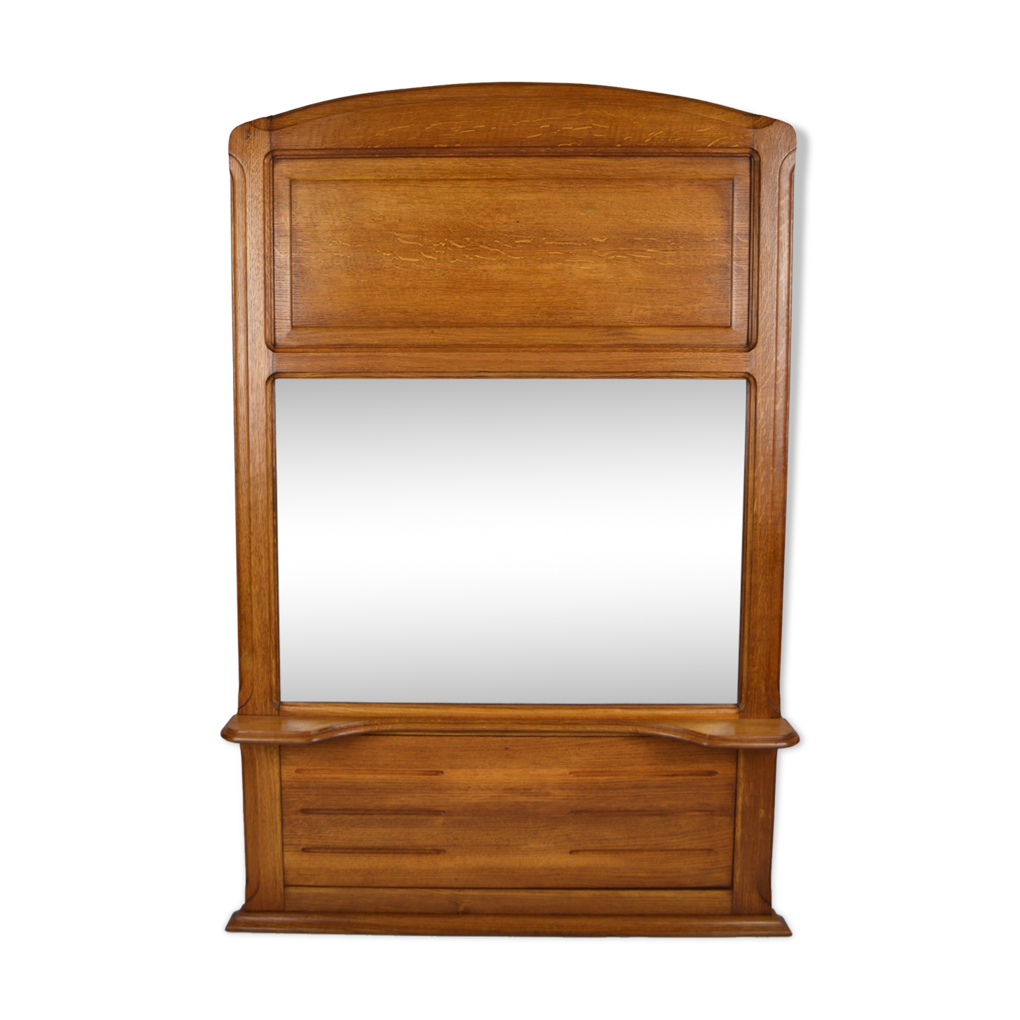 Art Nouveau trumeau mirror around 1910